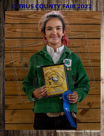 Youth Poultry Jr Showmanship Winner