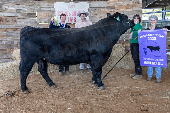 Youth Beef Resv Grand Champ Bull