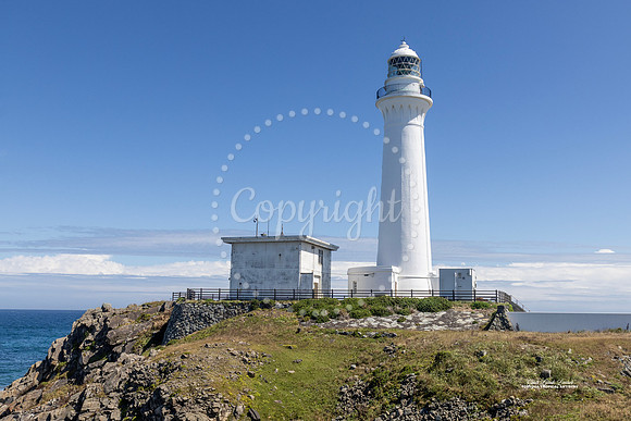 Shiriya Saki Lighthouse Sideview