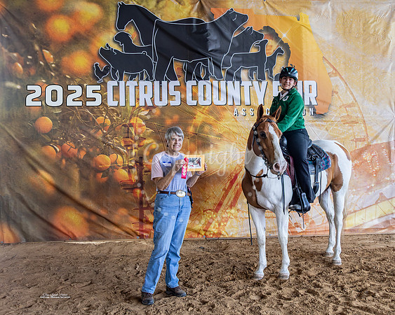 Youth Int Riding Trail 2nd place with sponser
