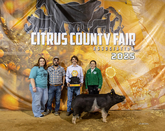 Swine Class 8 with Sponsers