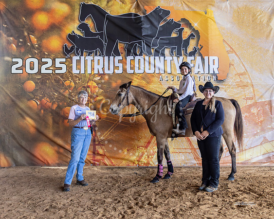 Youth Jr Riding Trail 2nd Place with Sponser